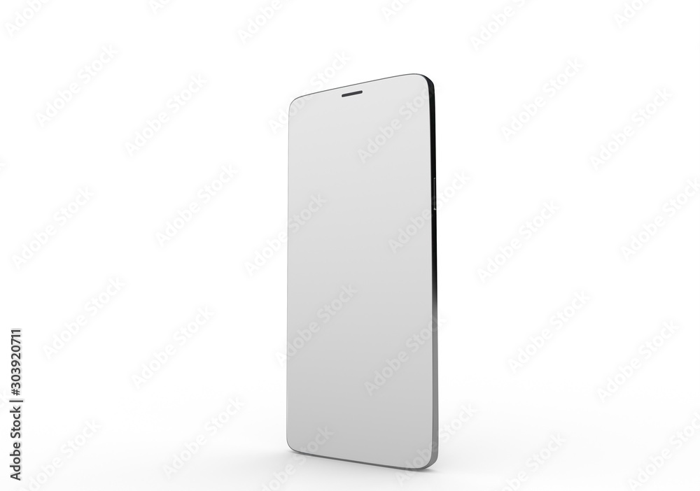 New realistic mobile phone smartphone mockup with blank screen. New realistic mobile phone smartphone mockup with blank screen.