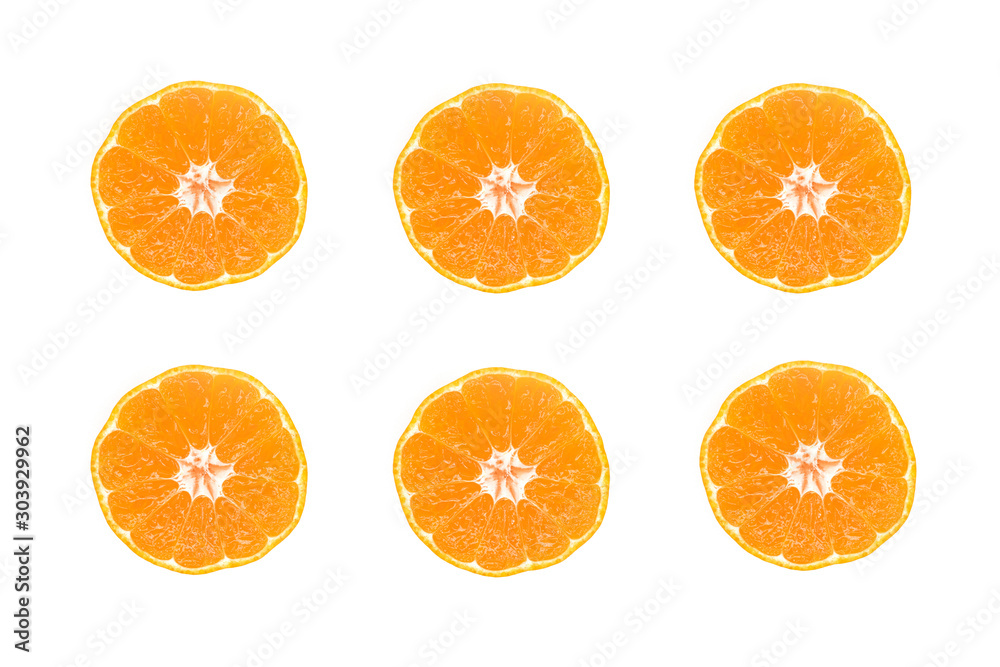 Orange ripe tangerine, isolated on white background. Juice citrus fruits, vitamin C concept. Orange round circle slices, pieces. Healthy vegan or vegetarian fresh natural food, diet. Immunity. Orange ripe tangerine, isolated on white background. Juice citrus fruits, vitamin C concept. Orange round circle slices, pieces. Healthy vegan or vegetarian fresh natural food, diet. Immunity.