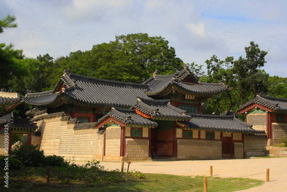 Palace buildings in Seoul