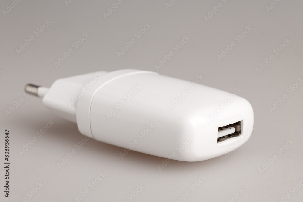 charger for smartphone or tablet from the network with micro USB cable, detachable cable, power supply charger for smartphone or tablet from the network with micro USB cable, detachable cable, power supply