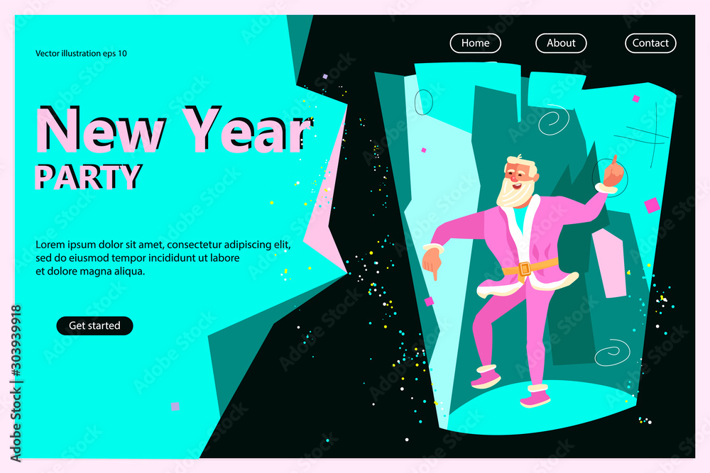 New Year Party invitation