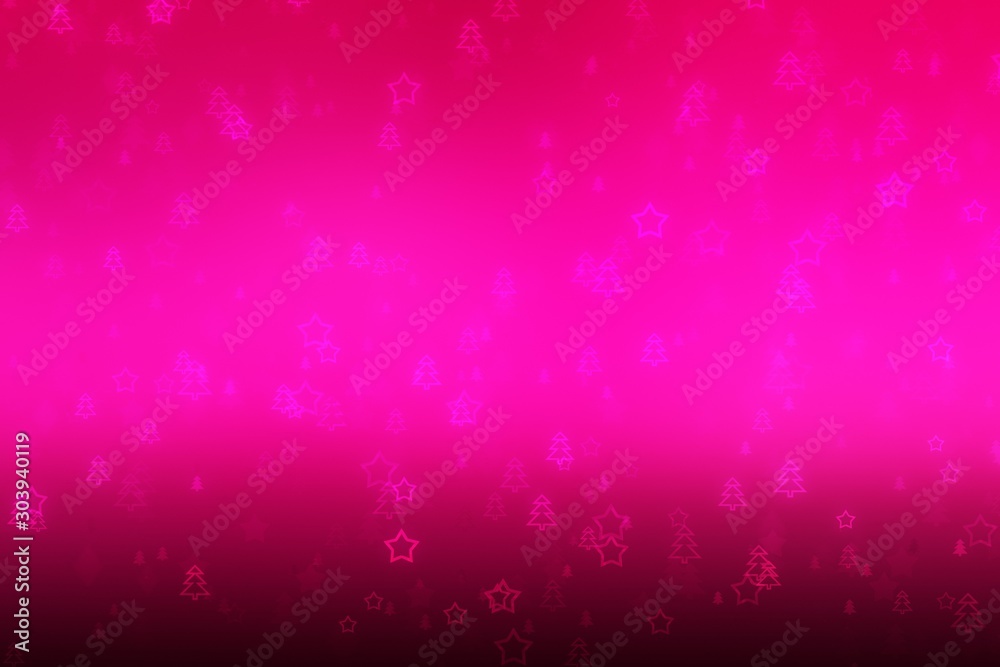 Fototapeta premium Christmas background holiday xmas light, defocused.