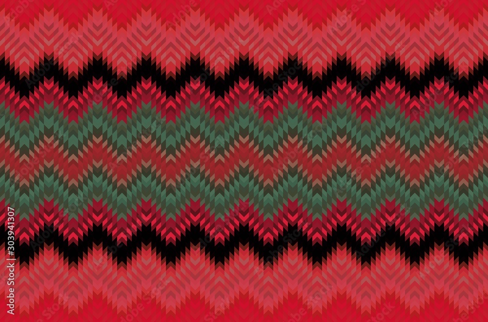 Pattern sweater christmas seamless background, fabric textile.