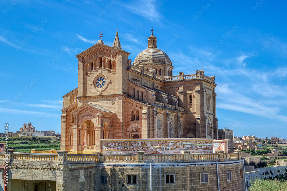 Our Lady of Ta' Pinu Church on Gozo, Malta