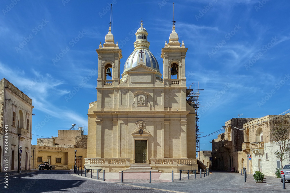 San Lawrenz Parish Church, Gozo, Malta