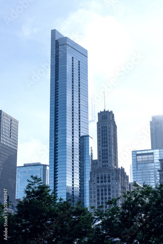 Skyline of Chicago © dade72
