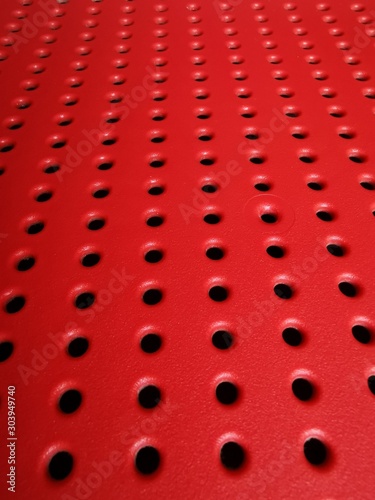 Perforated surface, abstrac...