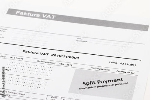Obraz na płótnie Split Payment w salonie