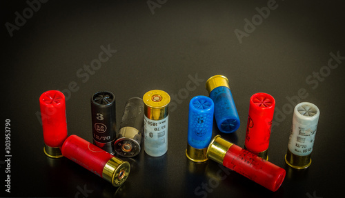 Russian cartridges for the gun are colored.12 gauge