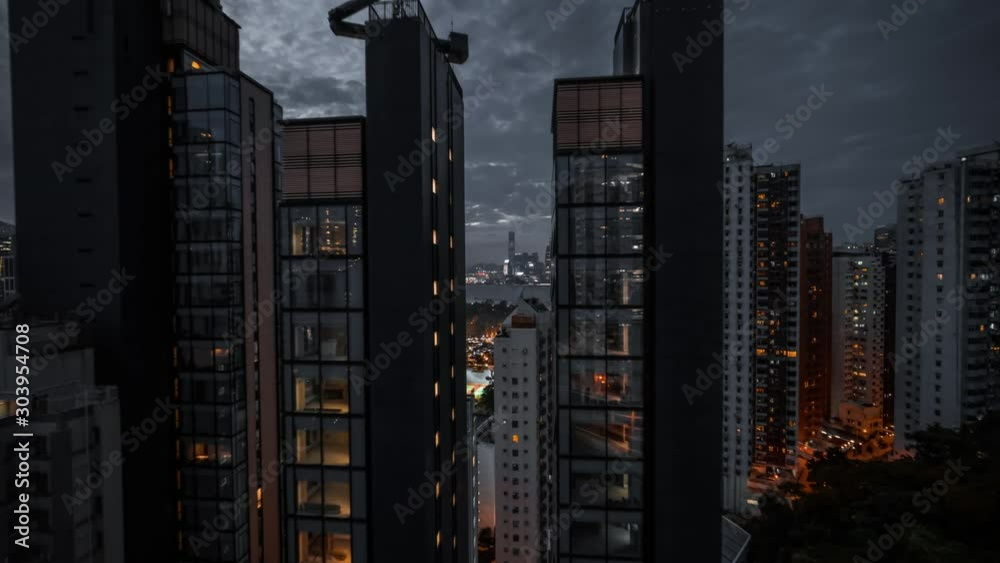 Modern buildings in Hong Kong
