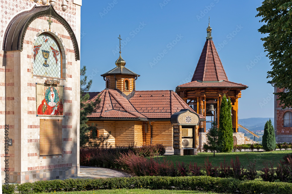Fototapeta premium Medieval Lesje monastery, Serbia