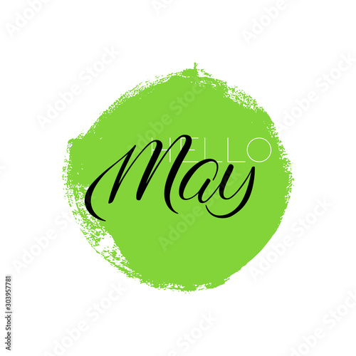 Hello May Lettering