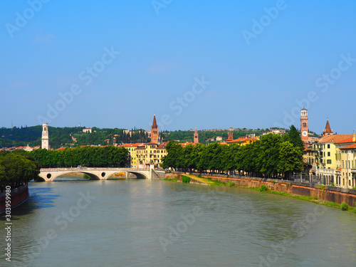 View of the city of Verona, Italy © miff32