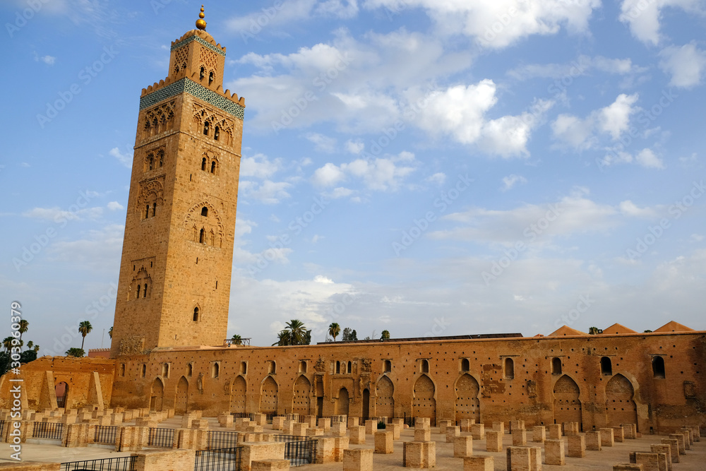 Religious places - Islam Morocco Marrakesh Koutoubia Mosque