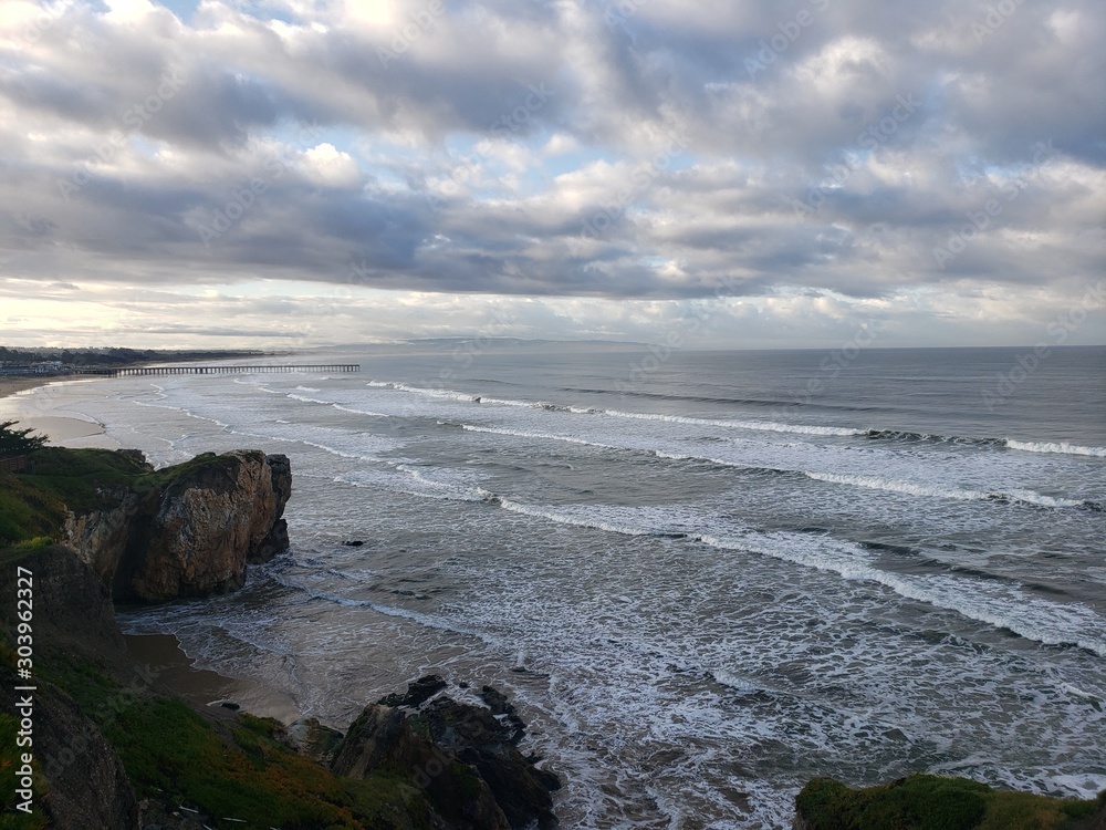  Views of the ocean, sea, sunset, cliffs, Pacific Ocean, road trips, beach and sun