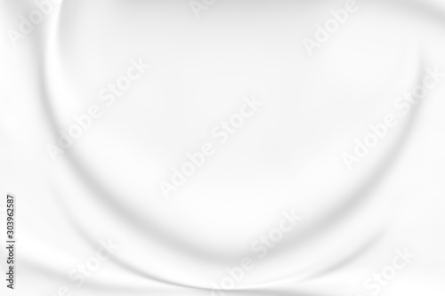 abstract smooth elegant white fabric texture background,flowing satin waves