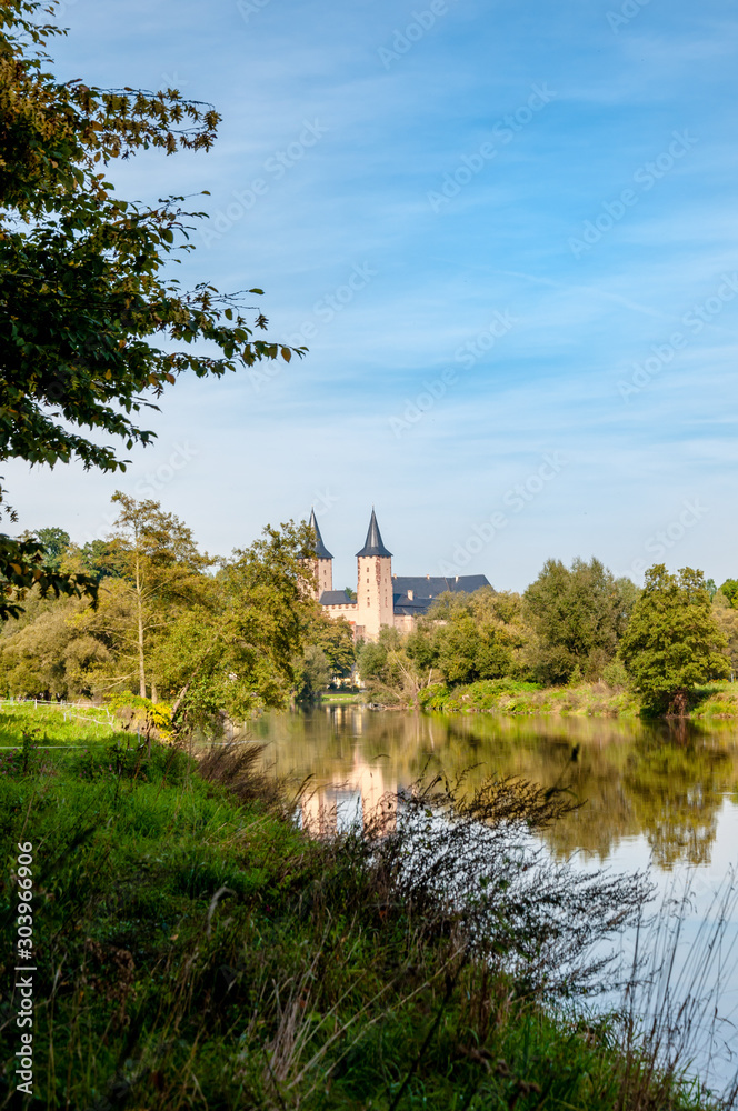 Obraz premium Rochlitz, Rochlitzer Berg, Multental - Grimma, Wechselburg, Sachsen