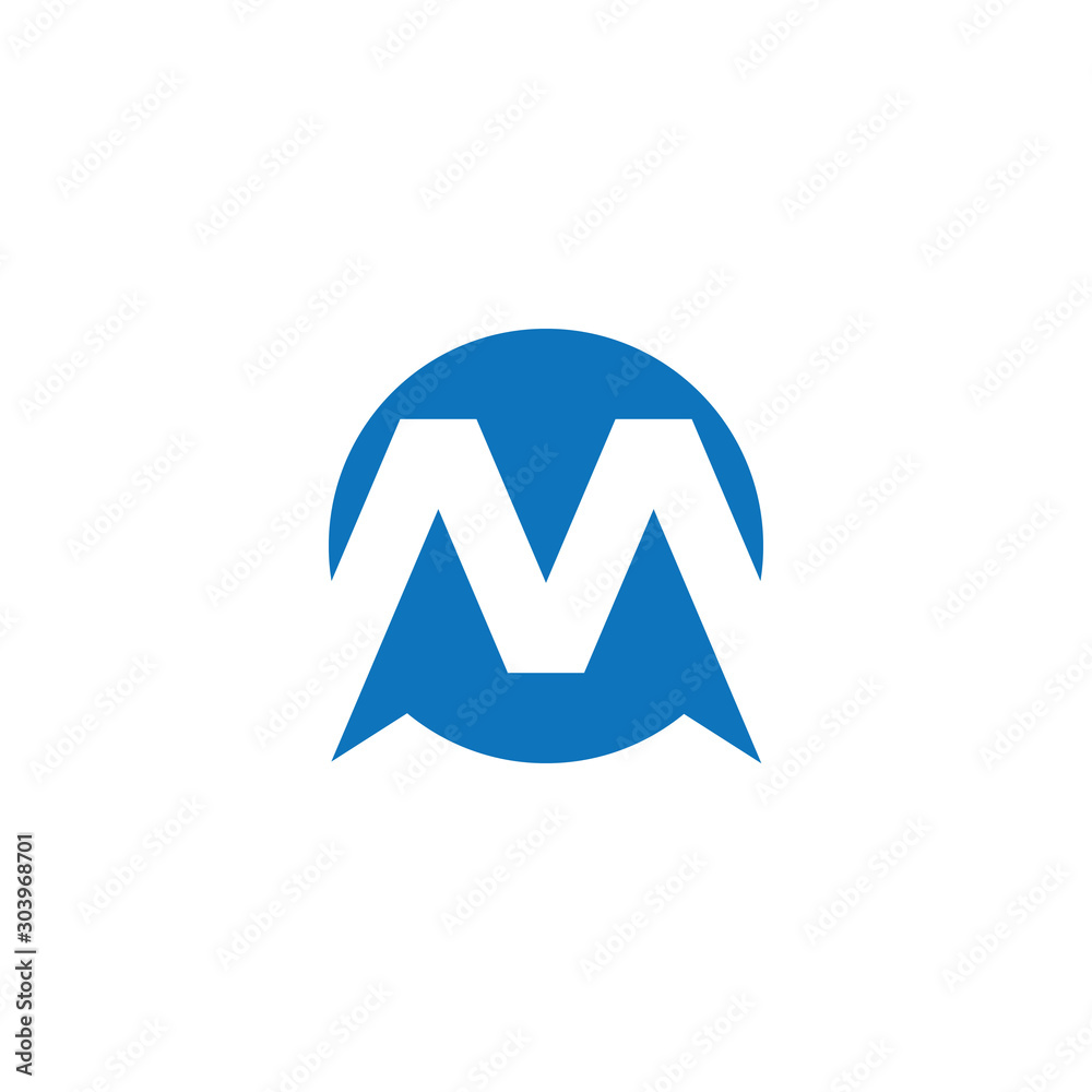 M Letter Logo Template M Letter Logo Template