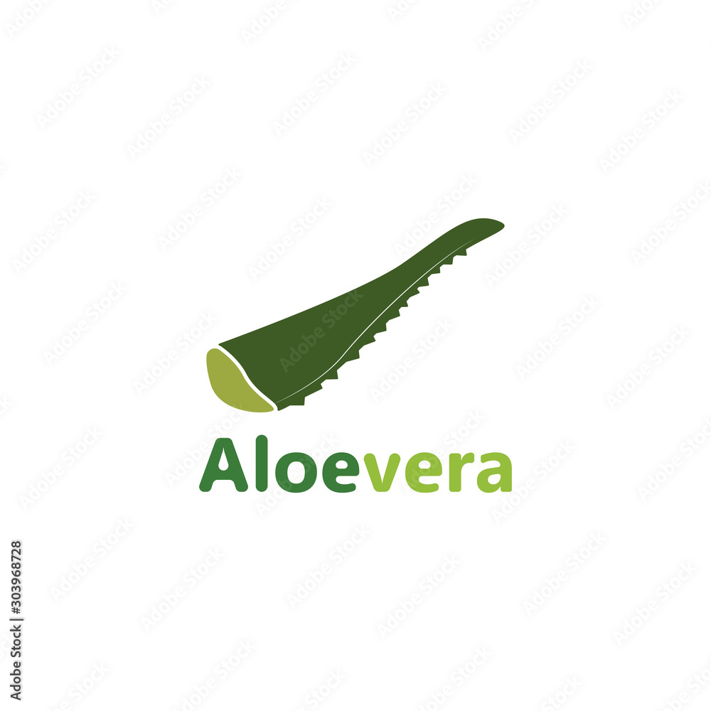 Aloe vera logo vector illustration template Aloe vera logo vector illustration template