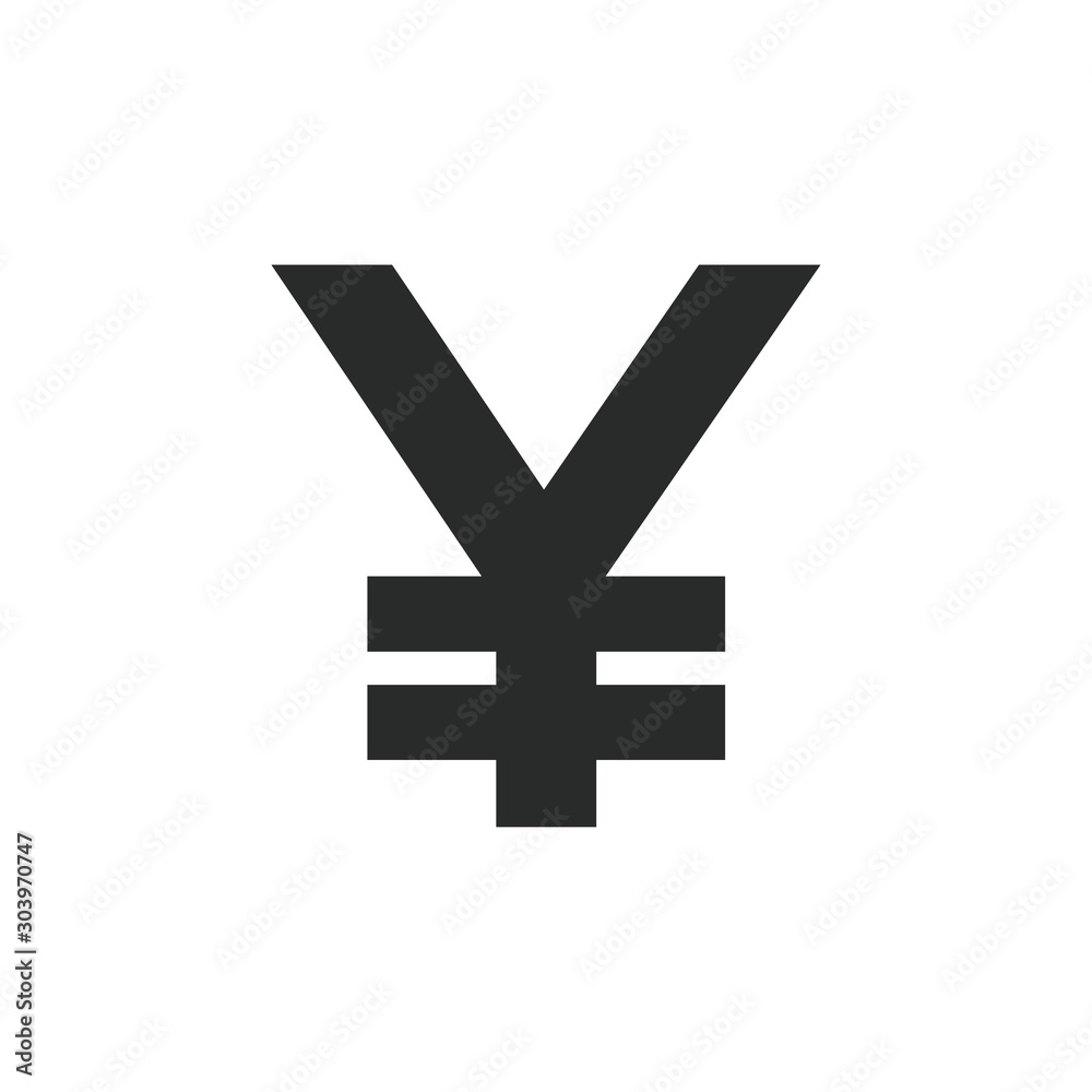 yen currency icon vector design illustration yen currency icon vector design illustration