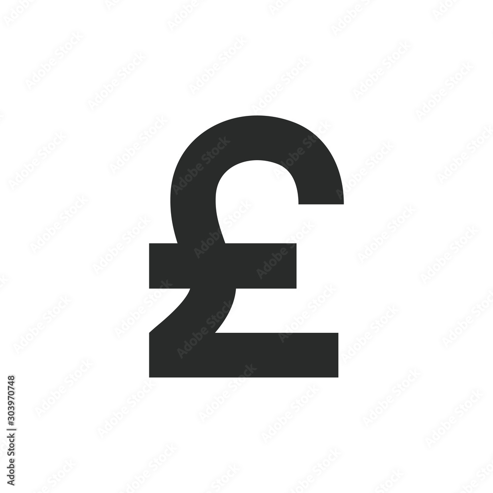 pound currency icon vector design illustration pound currency icon vector design illustration