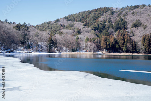 冬の湖