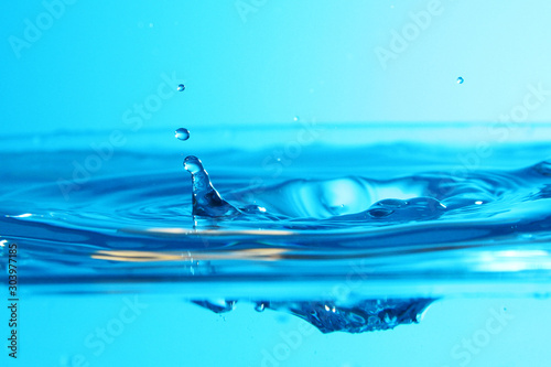 Water droplet background