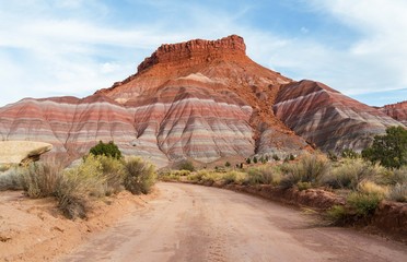 Papier peint photo Pantone 2025 Mocha Mousse Exploring the Paria Back roads in Southern Utah    © marknortona