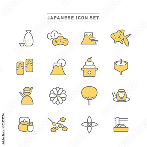 JAPANESE ICON SET