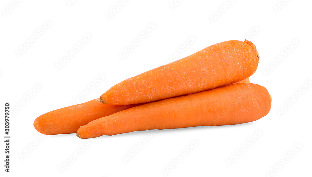 Carrot fresh an isolated on white background Carrot fresh an isolated on white background