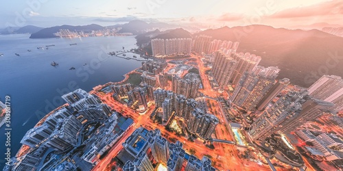 Photography Hong Kong Architectures view from high angle