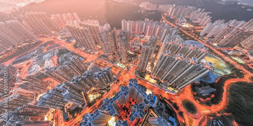 Photography Hong Kong Architectures view from high angle