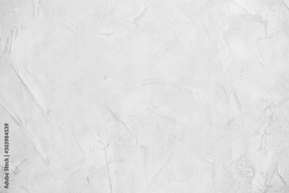 Fototapeta premium Abstract grungy white concrete seamless background. Stone texture for painting on ceramic tile wallpaper. Cement grunge backdrop for design art work and pattern.