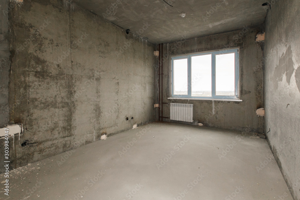 interior of the apartment without decoration interior of the apartment without decoration