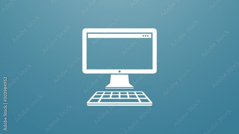 4k animation of computer icon. Particles animate symbol in composition and explosion. Two background version: full color and transparent isolated alpha channel. 4k animation of computer icon. Particles animate symbol in composition and explosion. Two background version: full color and transparent isolated alpha channel.