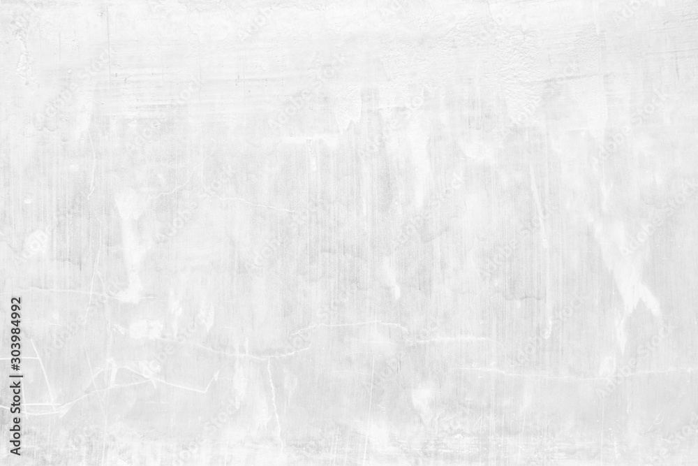 Naklejka premium Abstract grungy white concrete seamless background. Stone texture for painting on ceramic tile wallpaper. Cement grunge backdrop for design art work and pattern.
