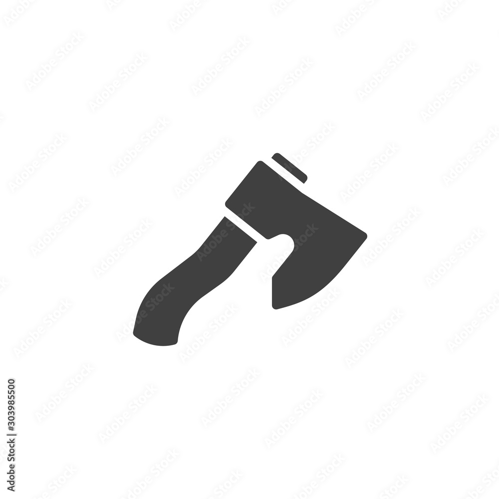 Axe vector icon. filled flat sign for mobile concept and web design. Ax glyph icon. Symbol, logo illustration. Vector graphics Axe vector icon. filled flat sign for mobile concept and web design. Ax glyph icon. Symbol, logo illustration. Vector graphics