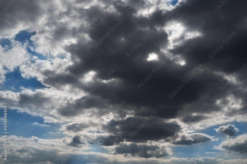 dark  cloud background before rain