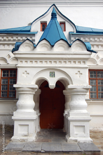 Russian orthodox cathedral in historical Russian town of Chernigov  Ukraine. 