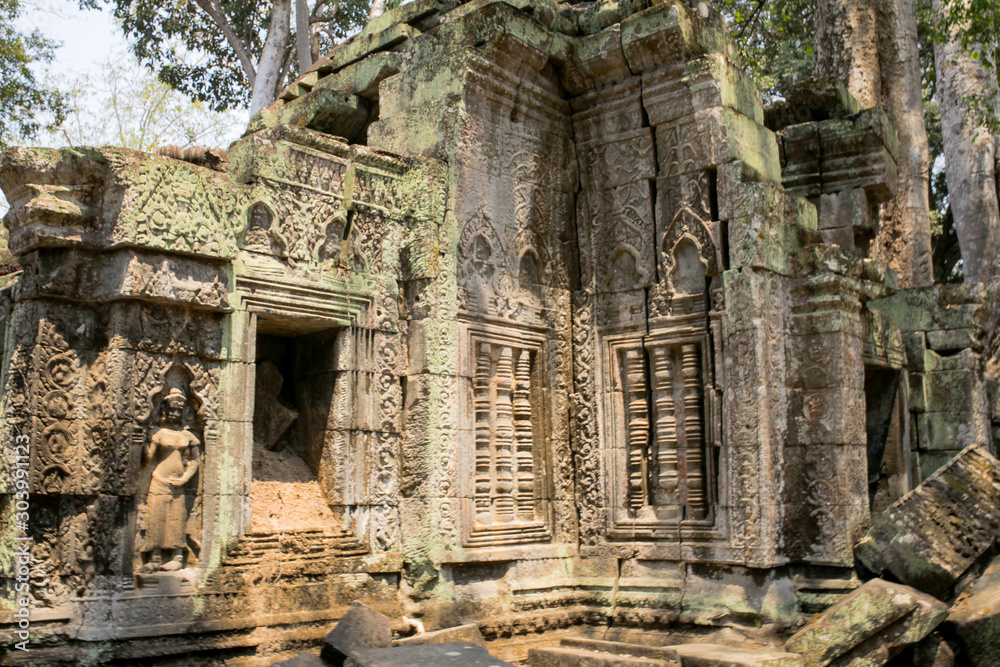 Inside Angkor Wat Temples