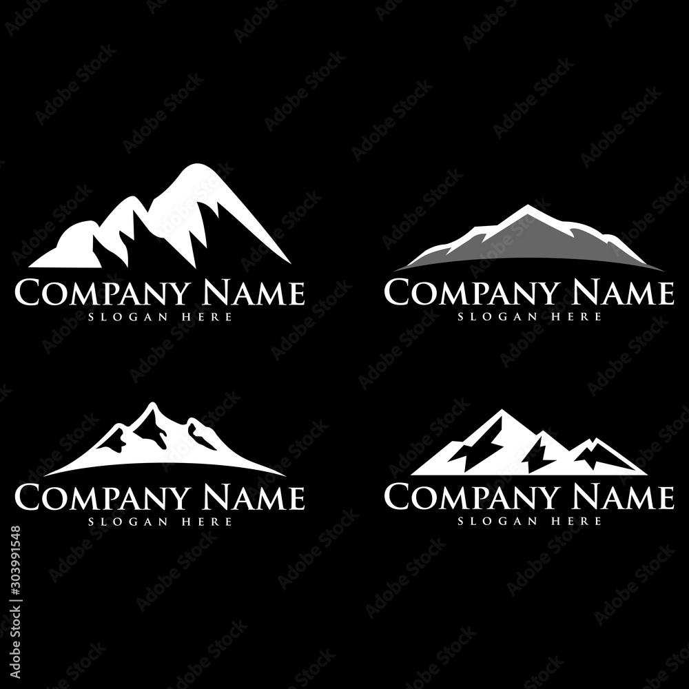 mountain logo icon vector design symbol mountain logo icon vector design symbol