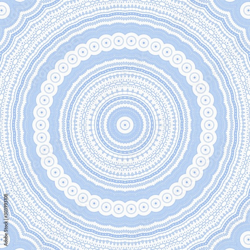 blue pattern kaleidoscope a...