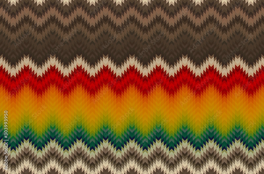 Pattern sweater christmas seamless winter, scandinavian wool.