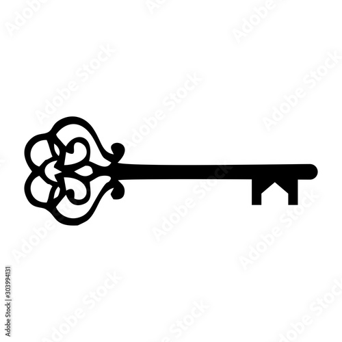 real estate logo vintage keys icon vector design symbol