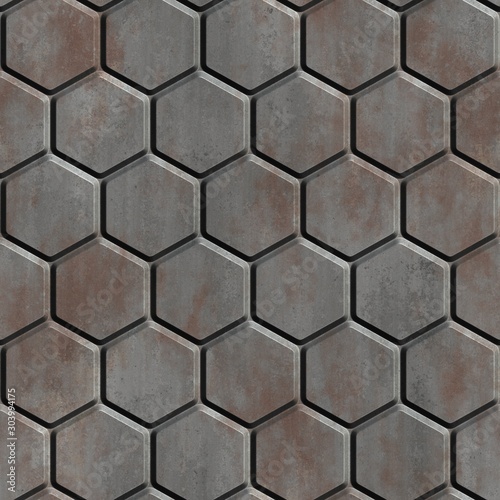 Metal ornamental background...