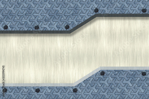 Abstract Metal textured Ind...