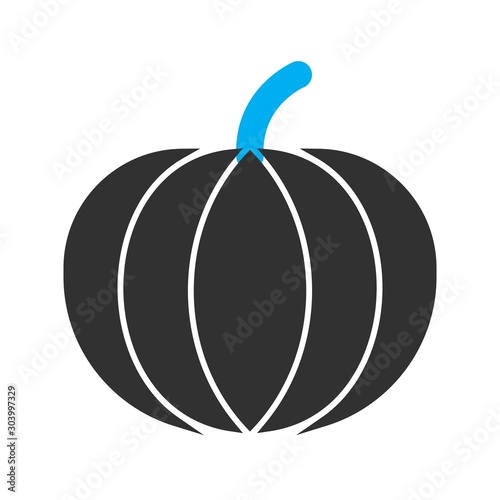 paprika icon isolated on abstract background