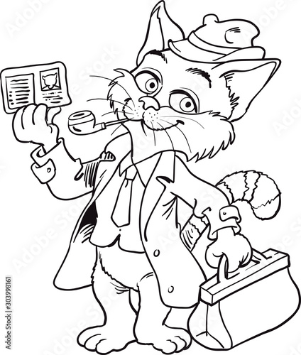cat detective