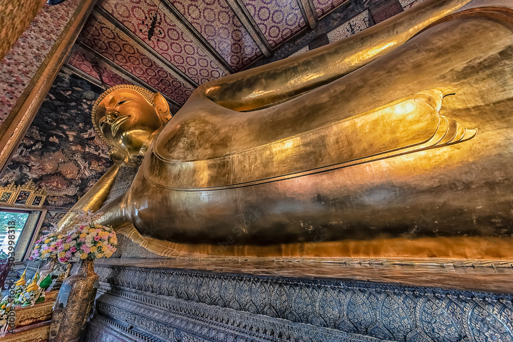 Wat Pho temple in Bangkok, Thailand