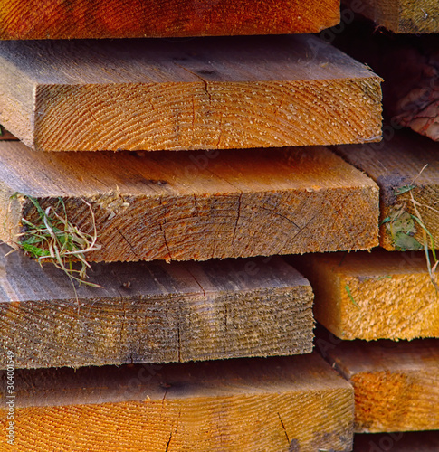 stack of boards